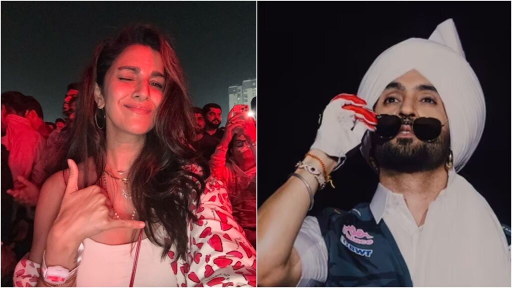 Diljit Dosanjh reaction on Nimrat Kaur