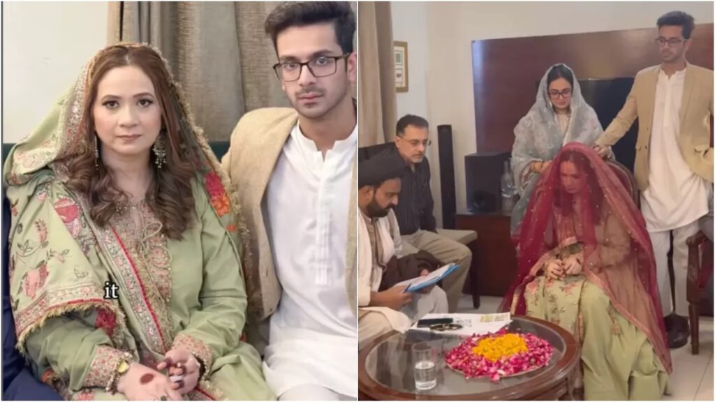 Pakistani Son Mother Marriage Video